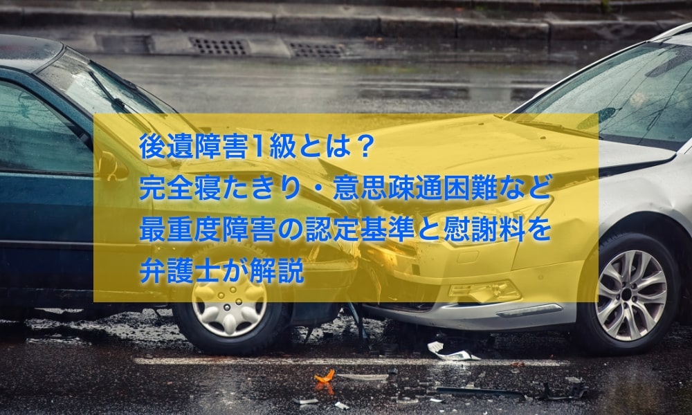 後遺障害1級とは